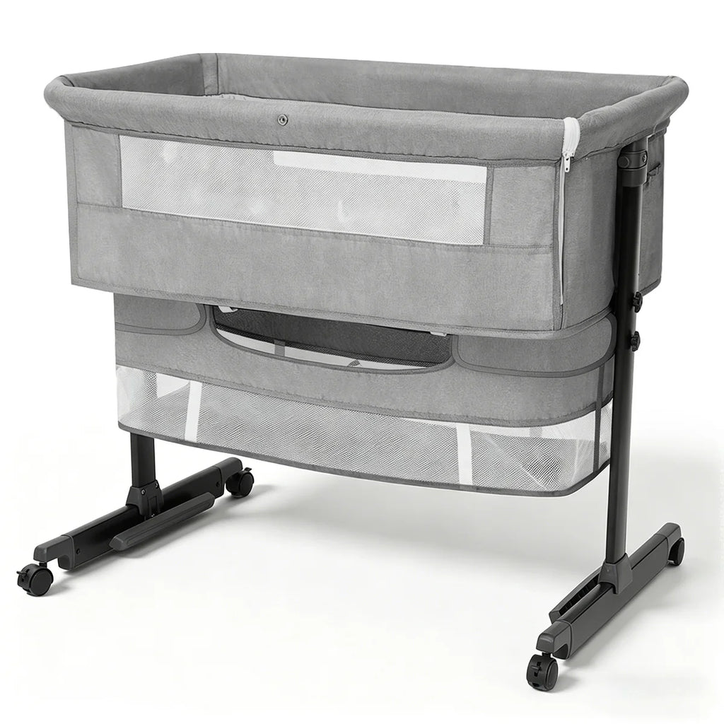 Portable 3 in 1 Foldable Bedside Bassinet Crib
