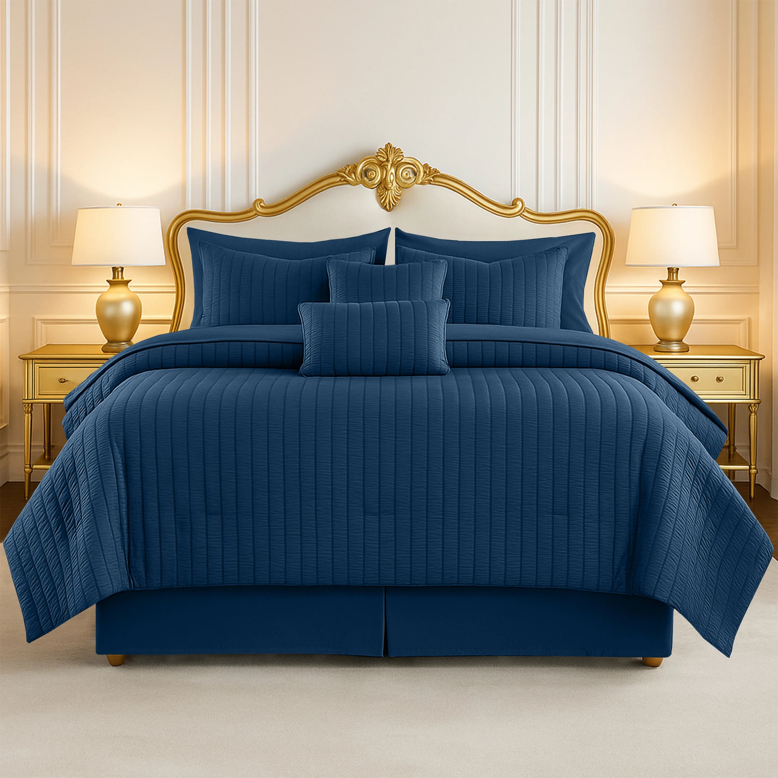 10 Piece Comforter Set Bed in a Bag