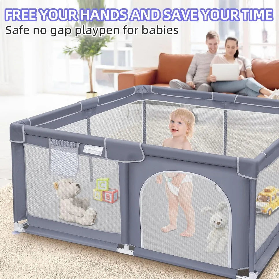 Extra Large Indoor/Outdoor Baby Playpen