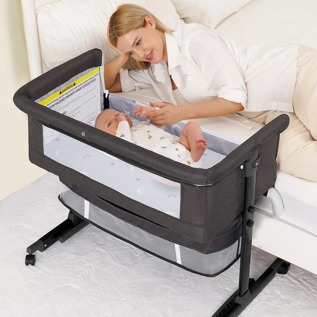 Foldable Portable Bedside Crib
