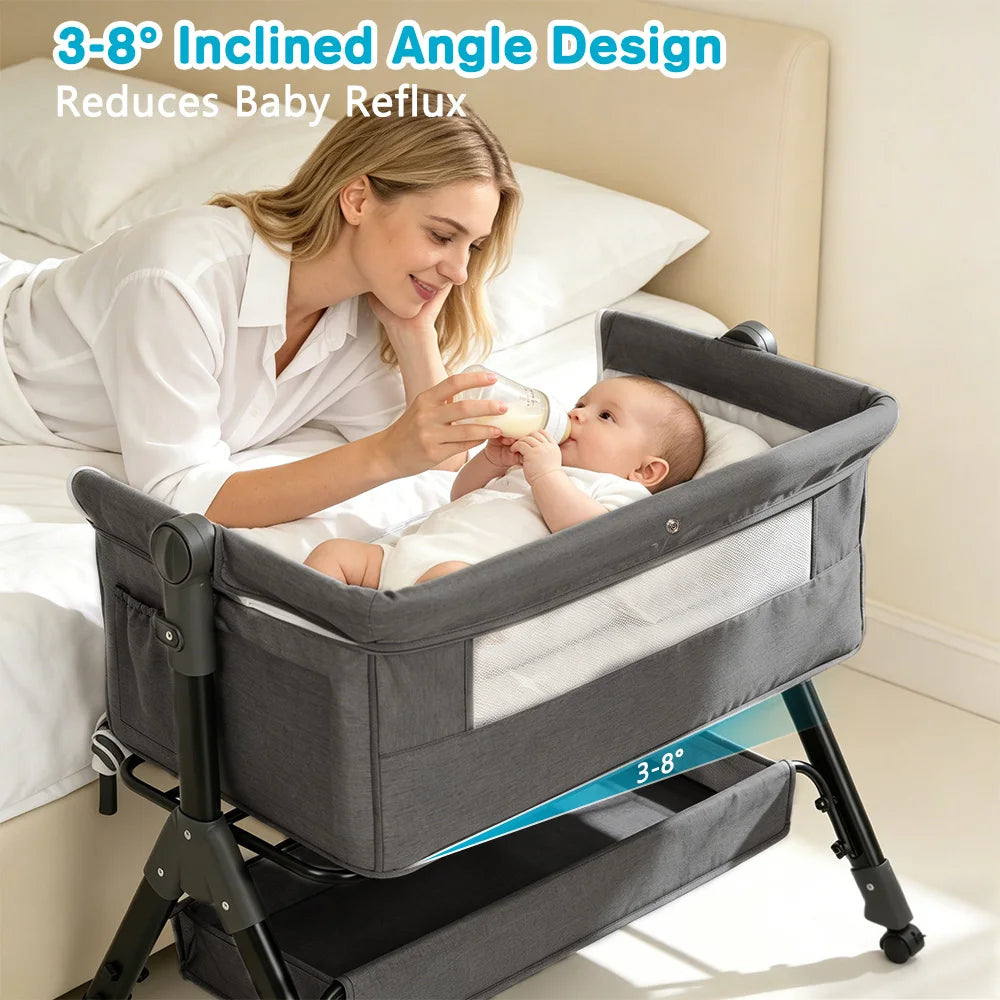 3 in 1 Baby Bassinet Bedside Sleeper