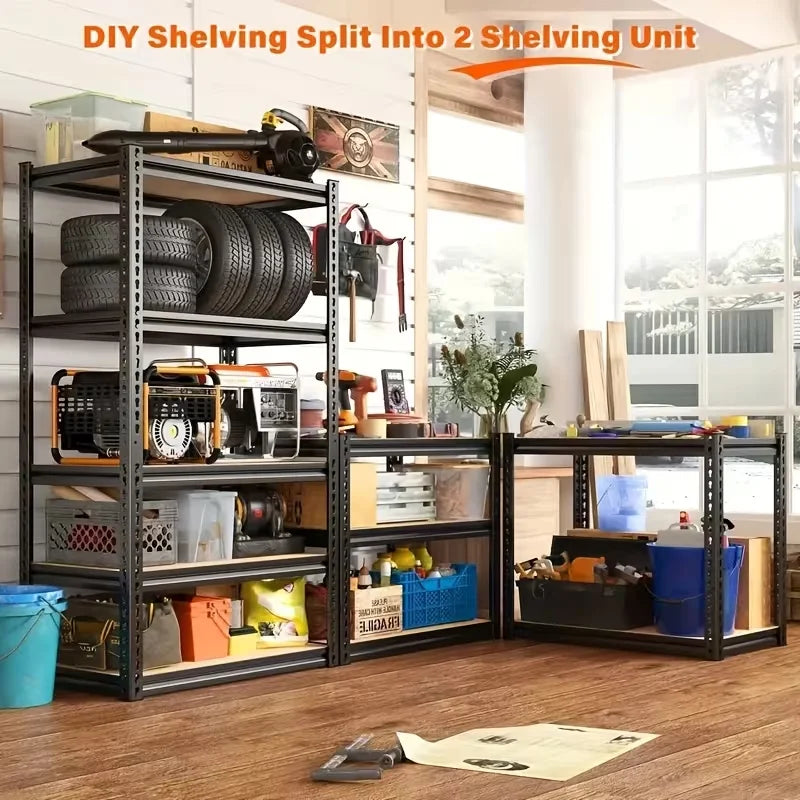 60/72 Inch Heavy-duty Metal Storage Rack