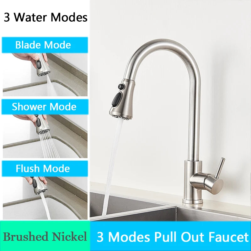 Pull Out Kitchen Faucet
