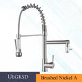 Kitchen Faucet Single Handle Pull Down