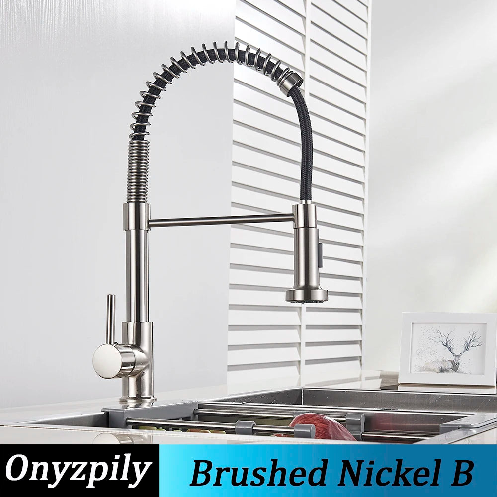Pull Down Kitchen Faucet