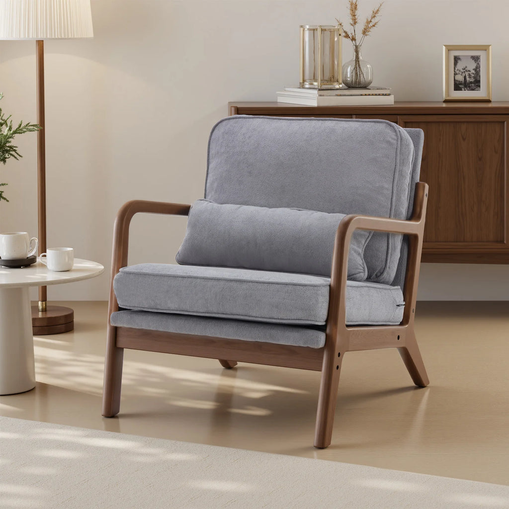 Mid Century Modern Chair with Arms