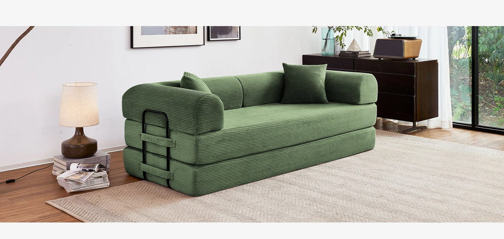 Boneless  Foldable Couch Sleeper Sofa