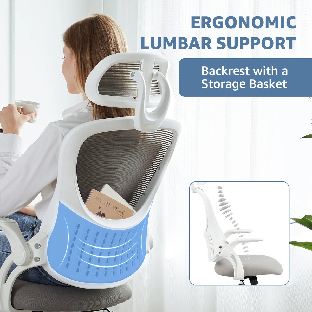 Ergonomic Mesh Office Computer Desk Chair