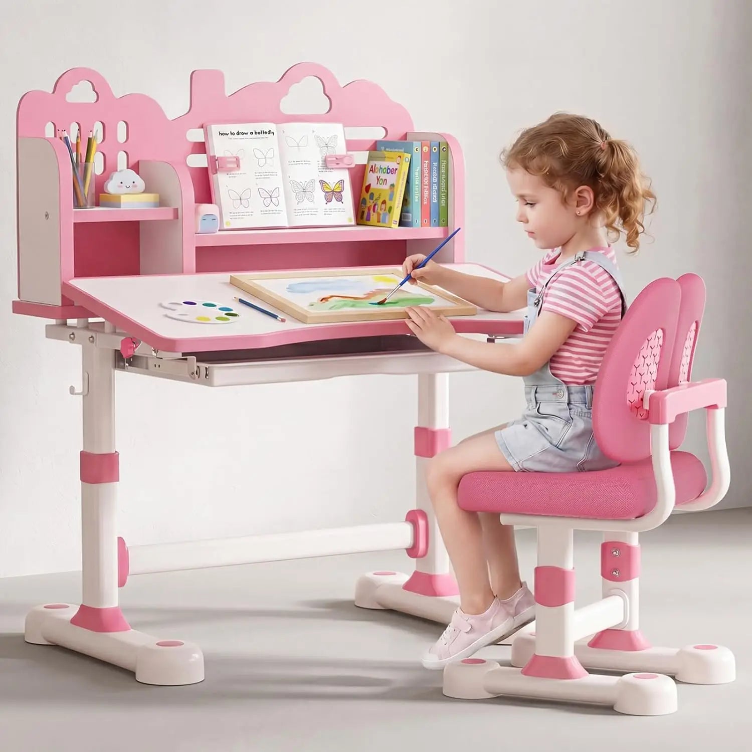 Kids Desk and Chair Set