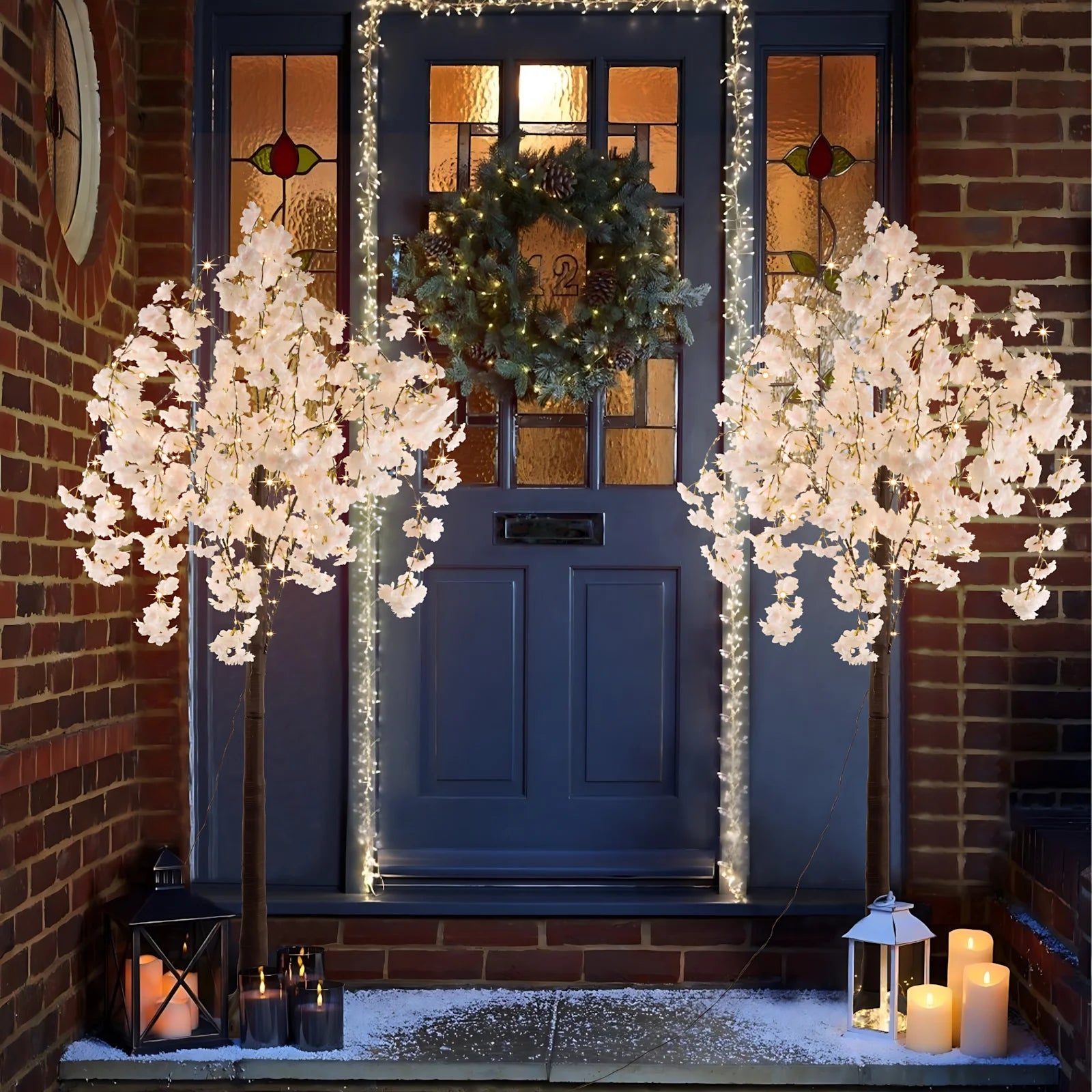 Cherry Blossom 6ft Lighted Tree