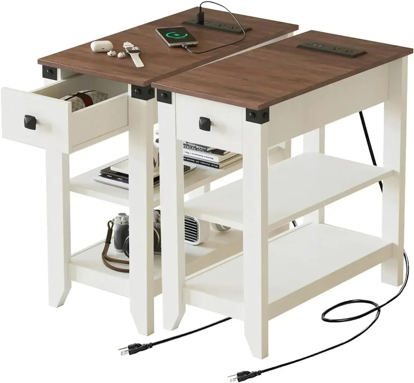Farmhouse Slim End Tables