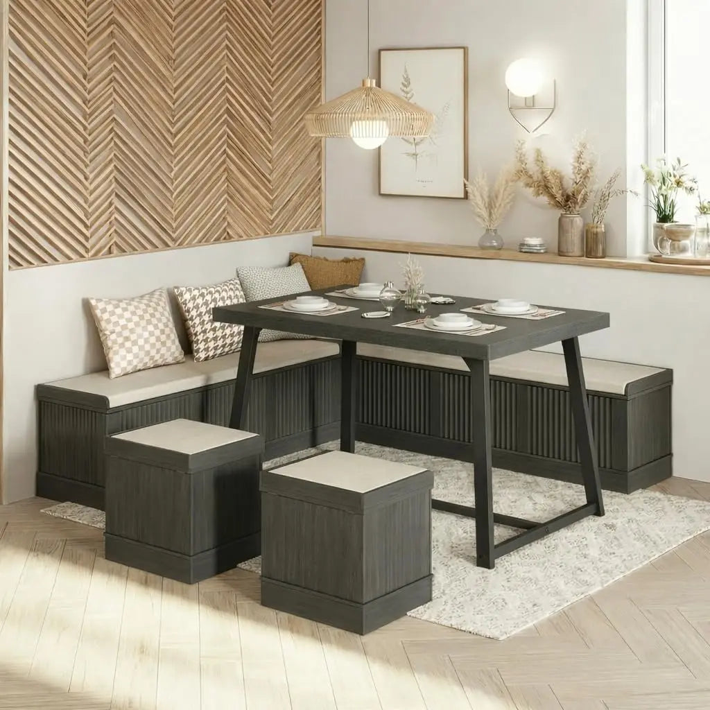 Corner Dining Table Set