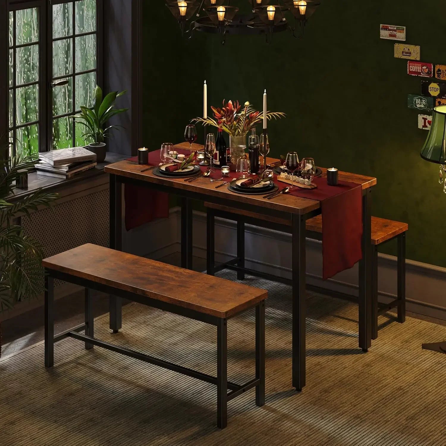 Dining Table Set for 4