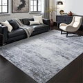Abstract Washable Area Rug