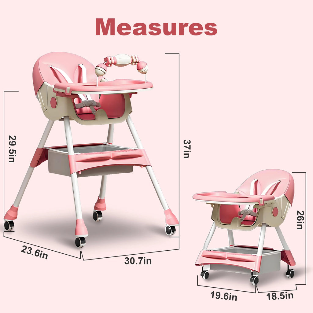 Foldable Baby High Chair