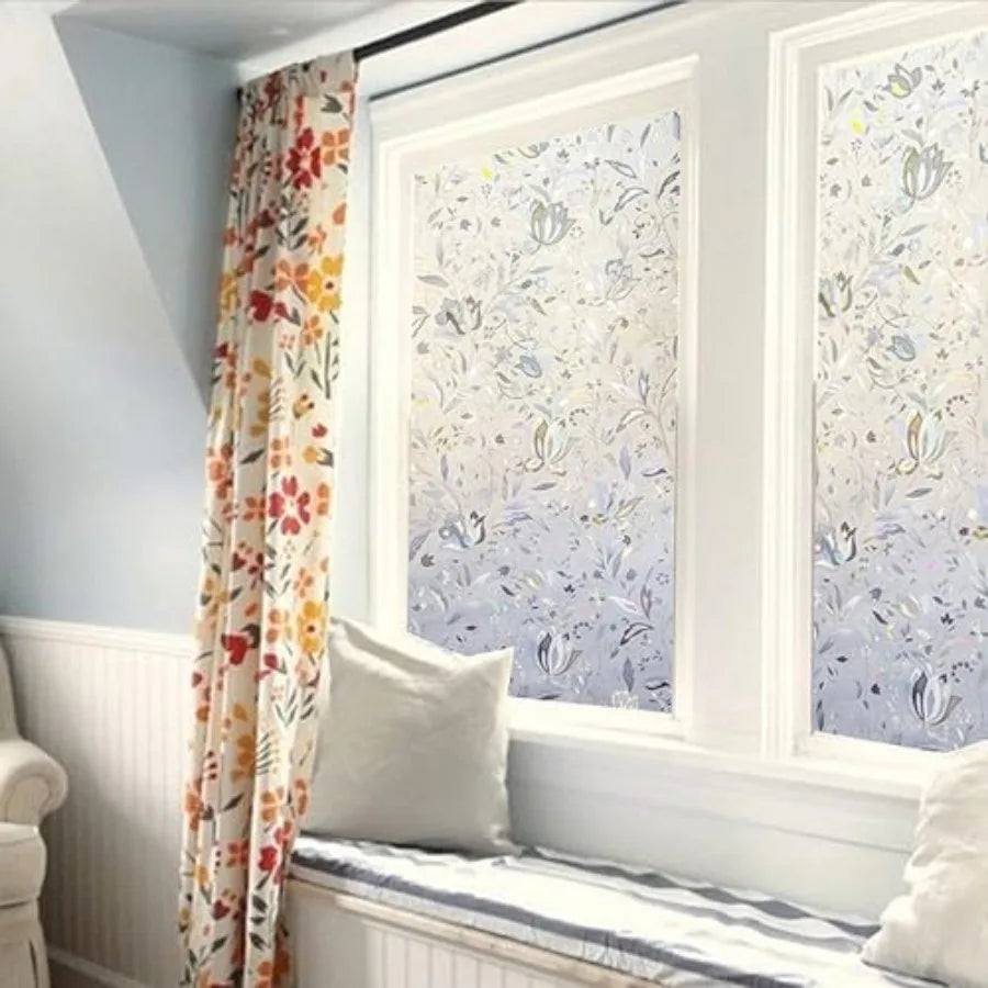 Decorative Window Privacy Stained Glass Window Film