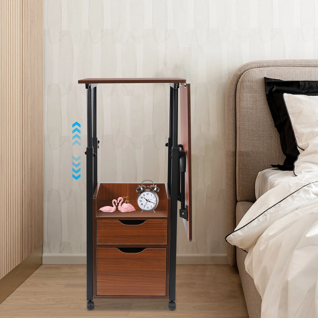Foldable Laptop Desk with Height Adjustment