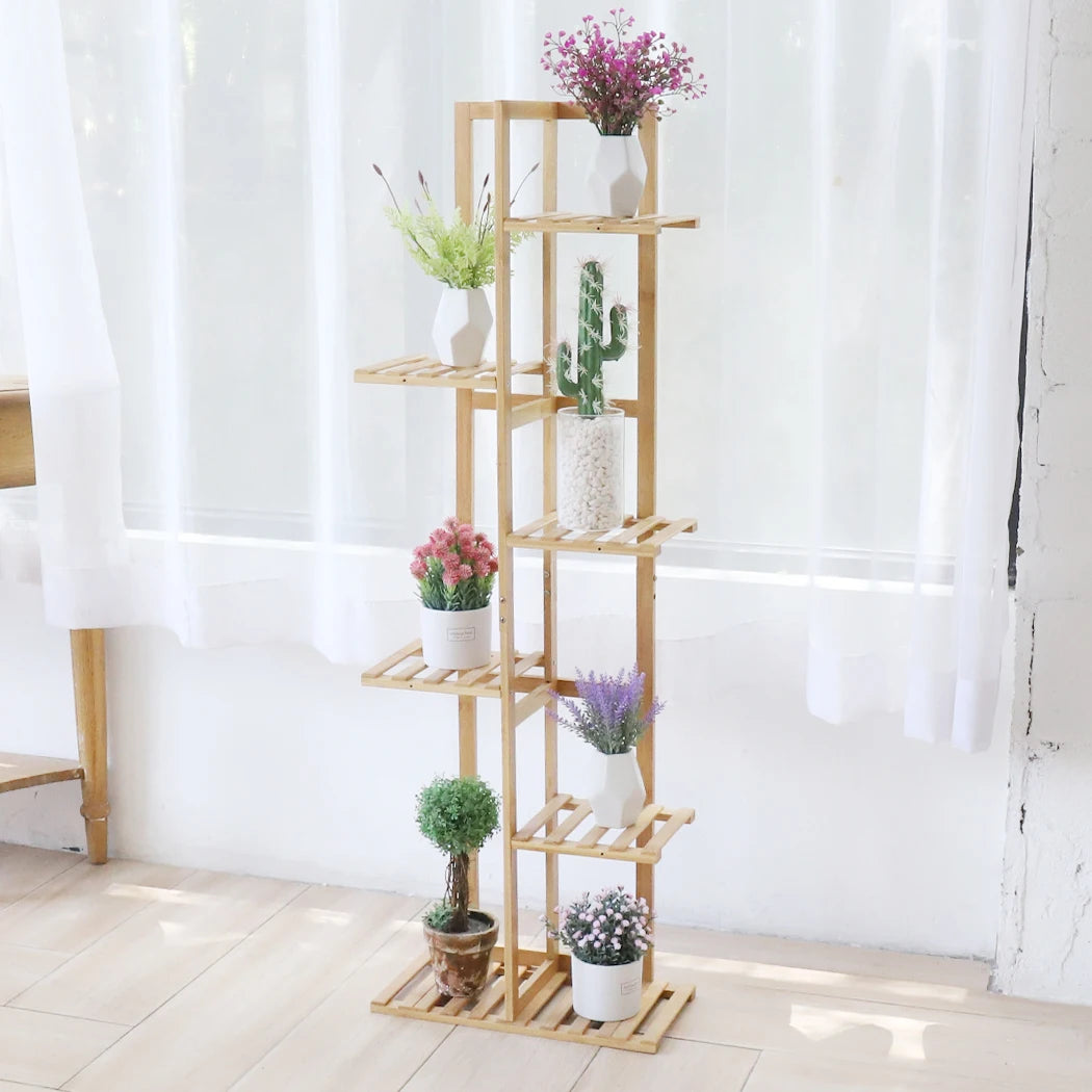 Tall Corner Plant Stand