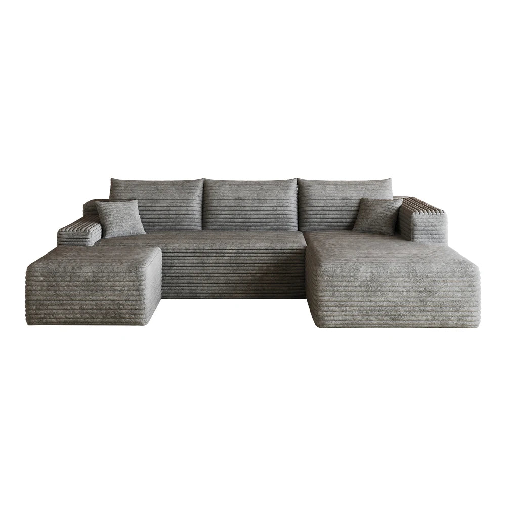103" Modern Minimalist Cloud Sectional Sofa