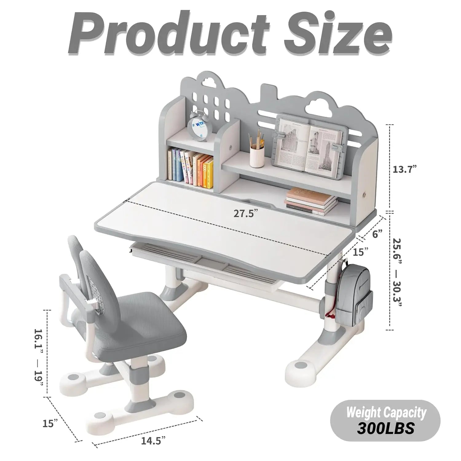 Kids Desk and Chair Set