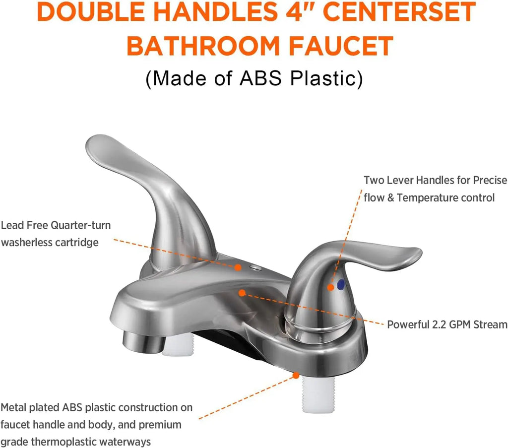 Bathroom Faucet Brushed Nickel