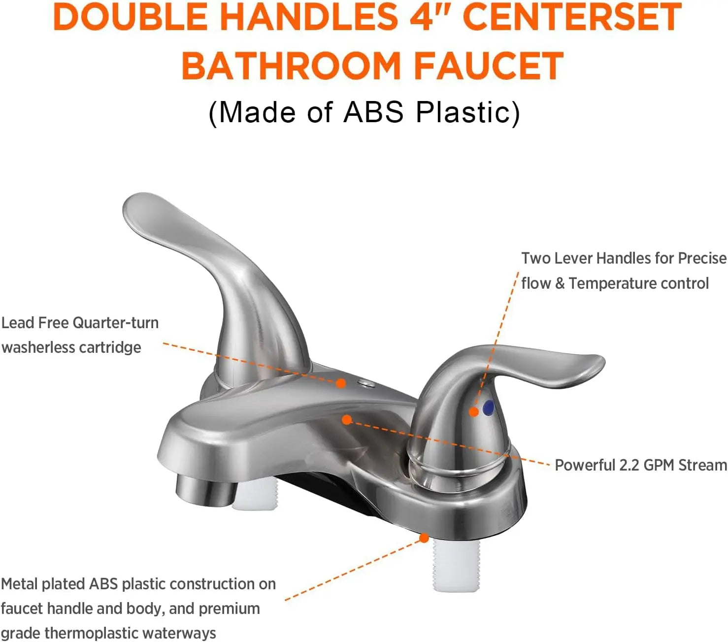 Bathroom Faucet Brushed Nickel