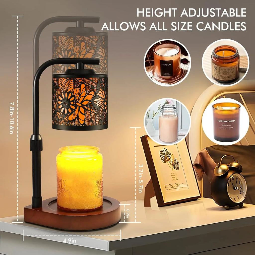 Candle Warmer Lamp with Timer & Dimmer
