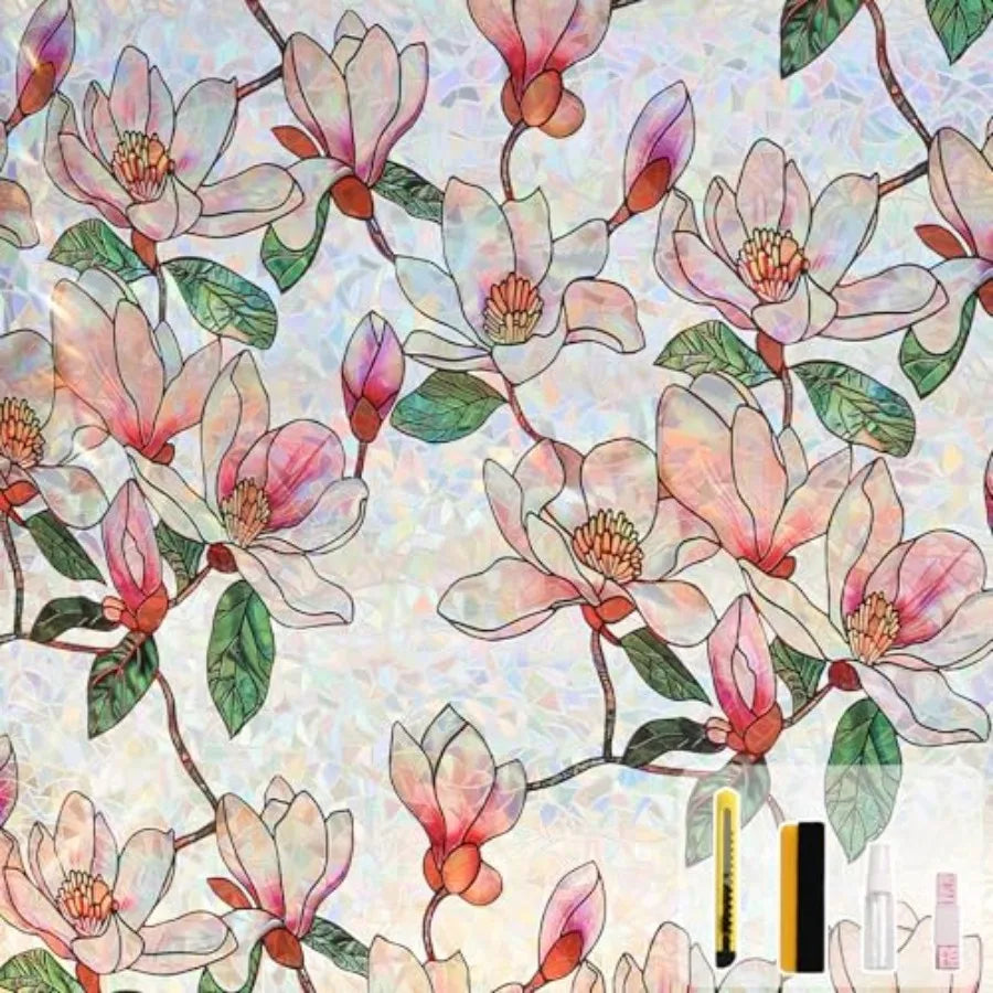 Stained Glass Window Privacy Film