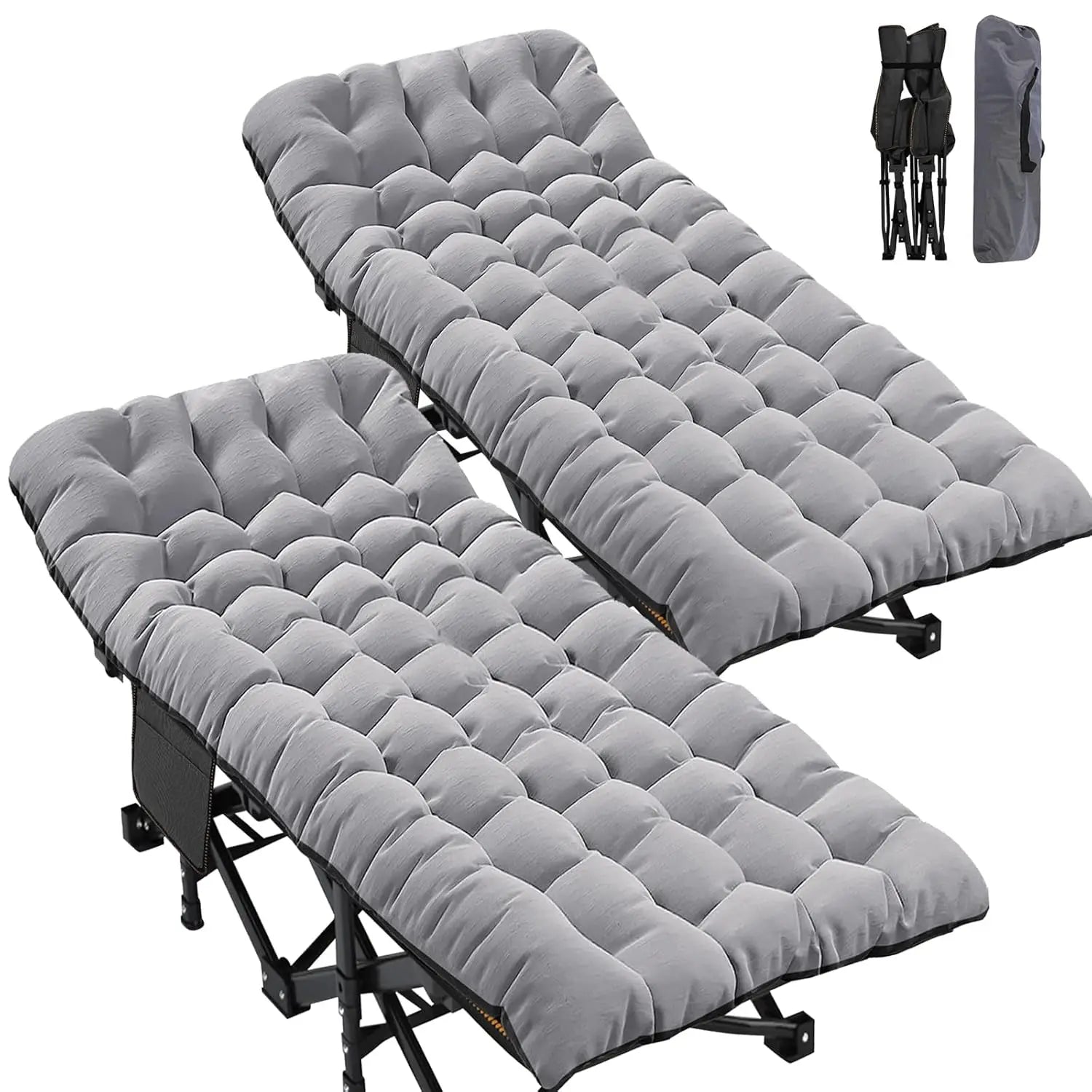 Oversized Folding Bed with Mattress Pad