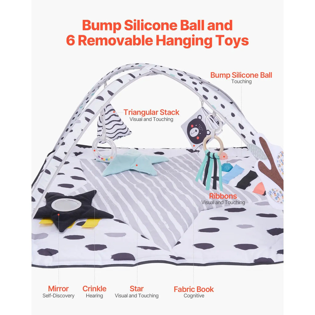 Tummy Time Baby Play Gym Mat