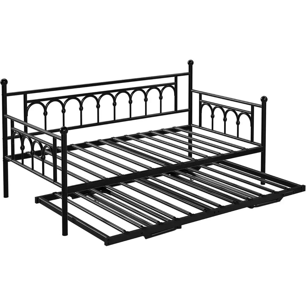 Twin Day Bed with Twin Trundle Bed