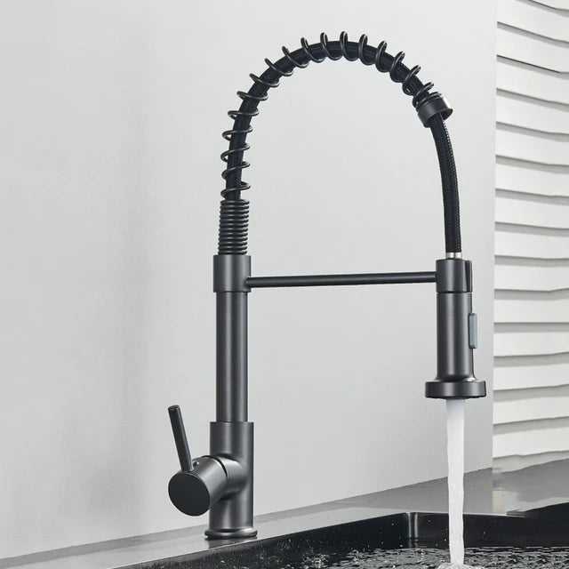 Pull Down Kitchen Faucet