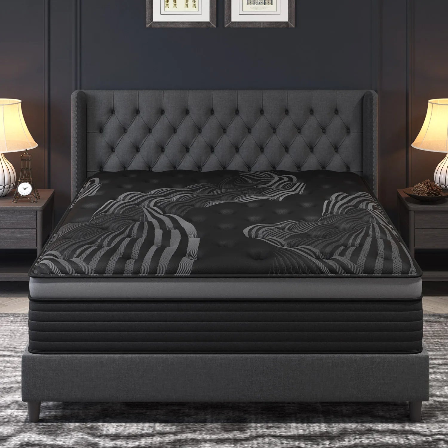 Gel Memory Foam Spring Mattress