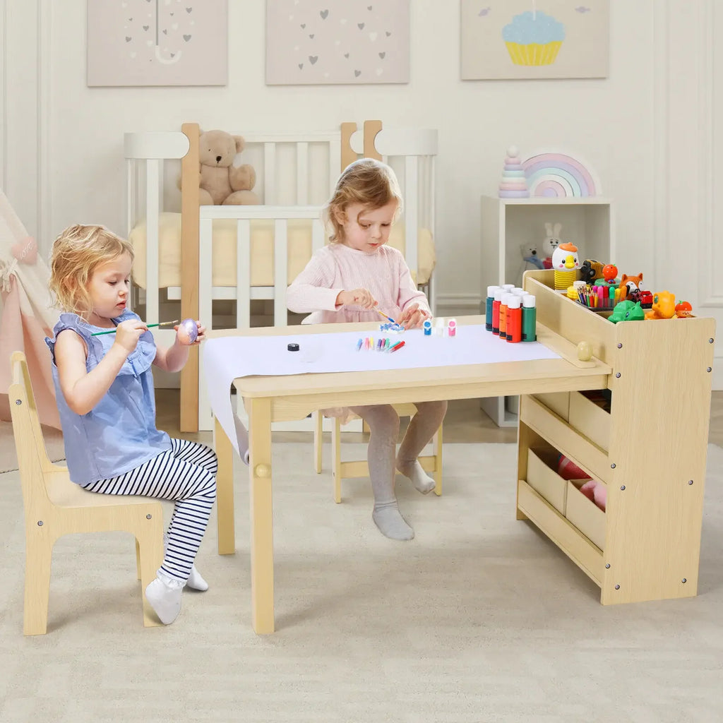 Kids Art Table and 2 Chair Set