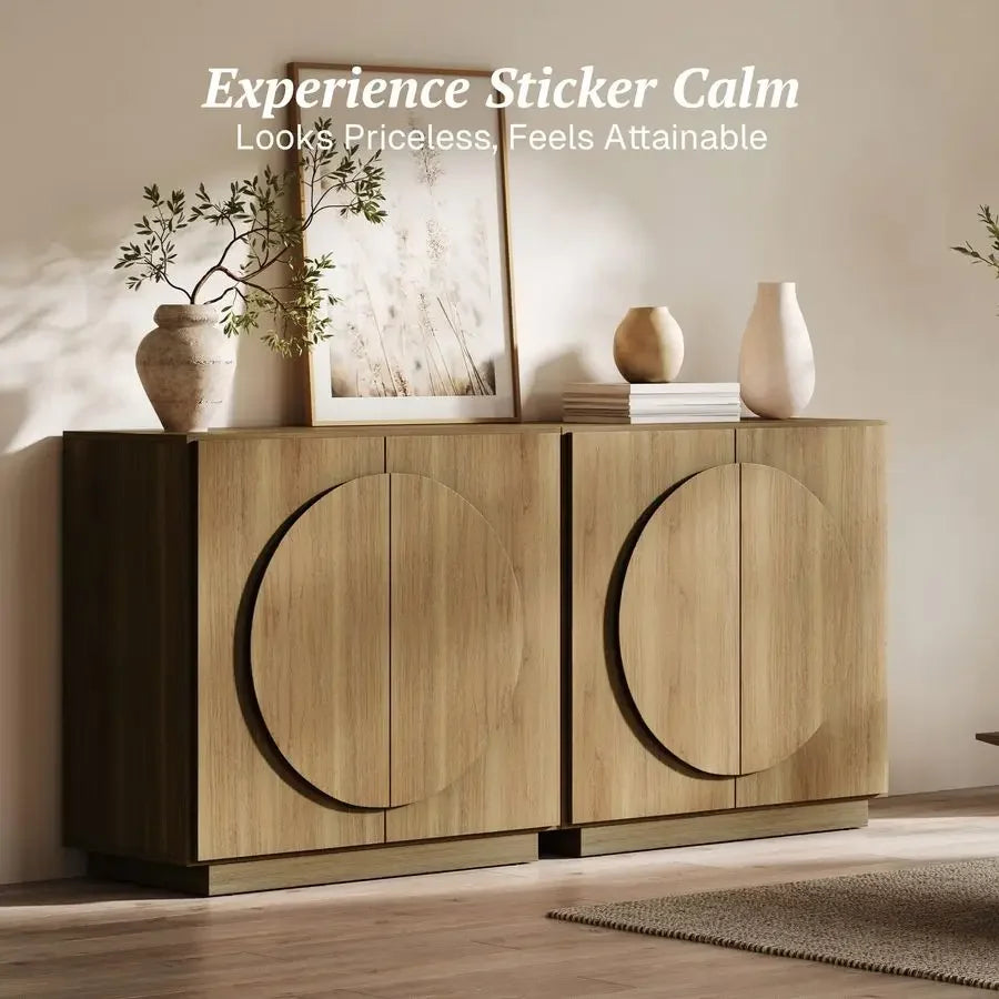 Modular Buffet Cabinet with Storage