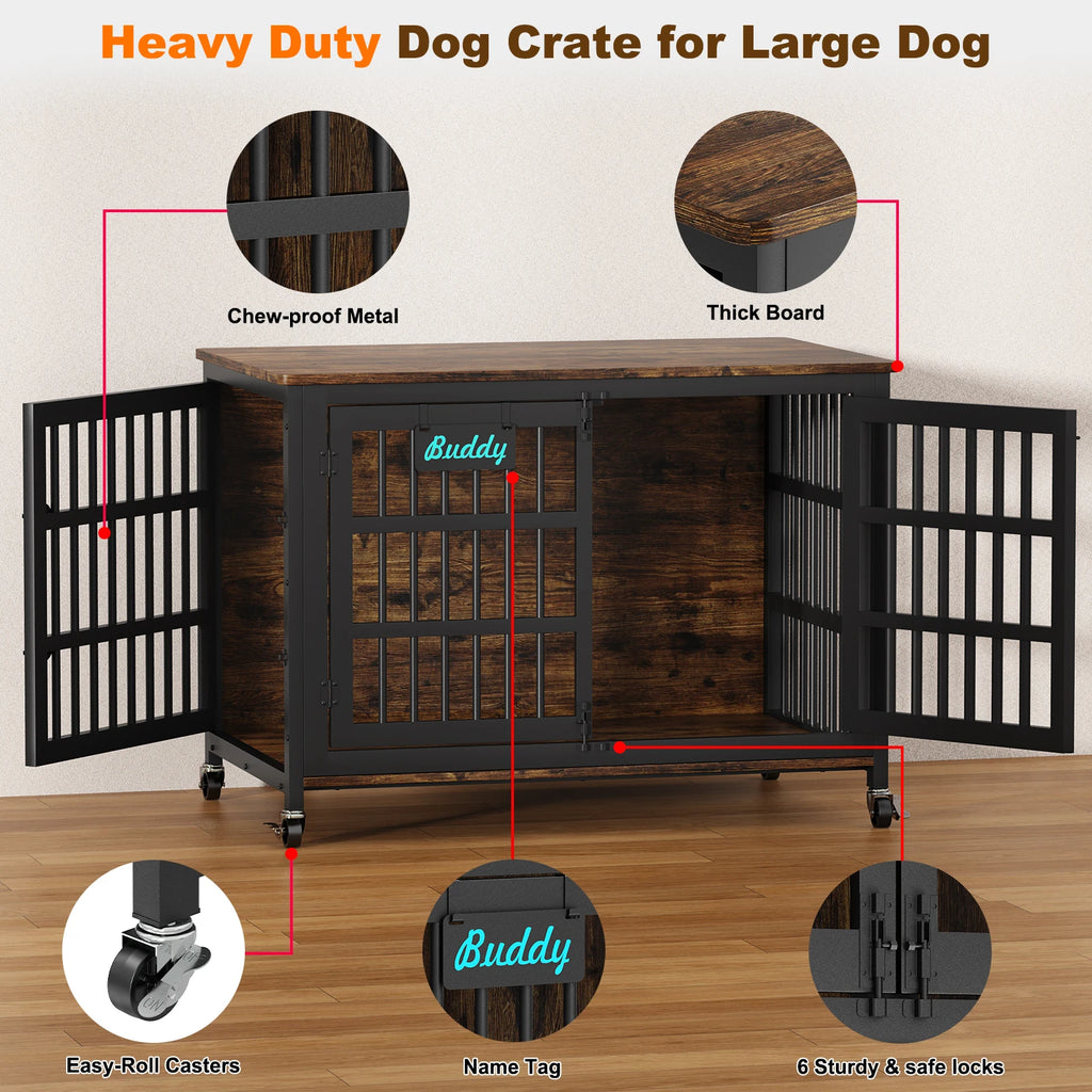 Heavy Duty Dog Crate Furniture
