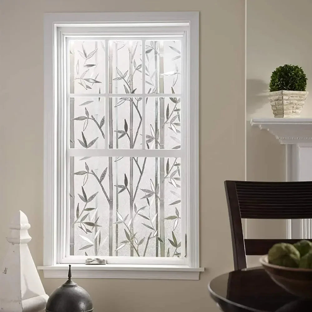 Bamboo Decorative Window Cling
