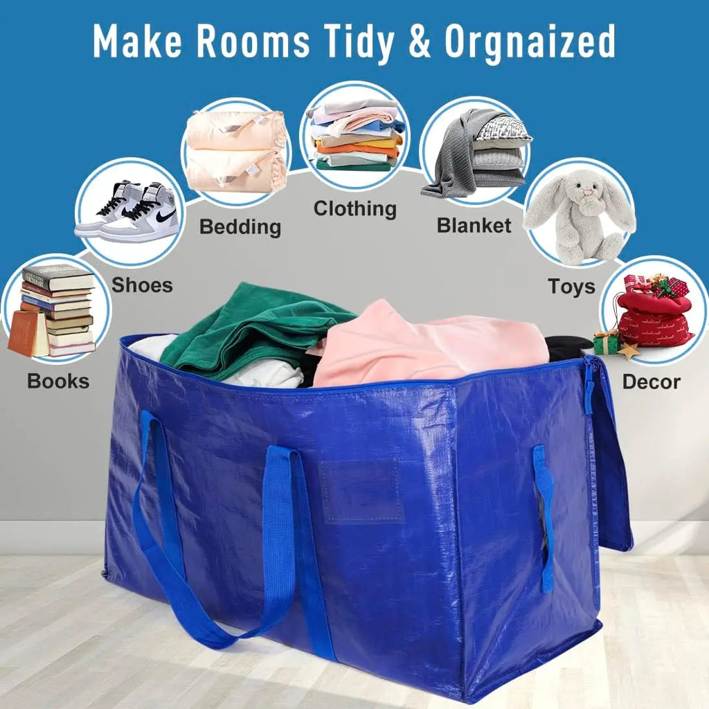 6 Pack Extra Large Moving/Storage Bags