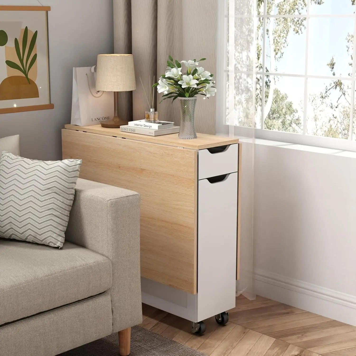 Foldable Space Saving Dining Table