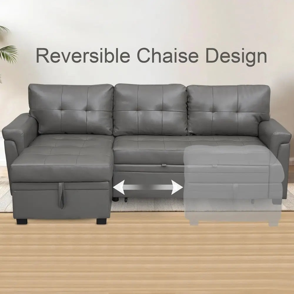 L Shaped Sectional Couch with Storage