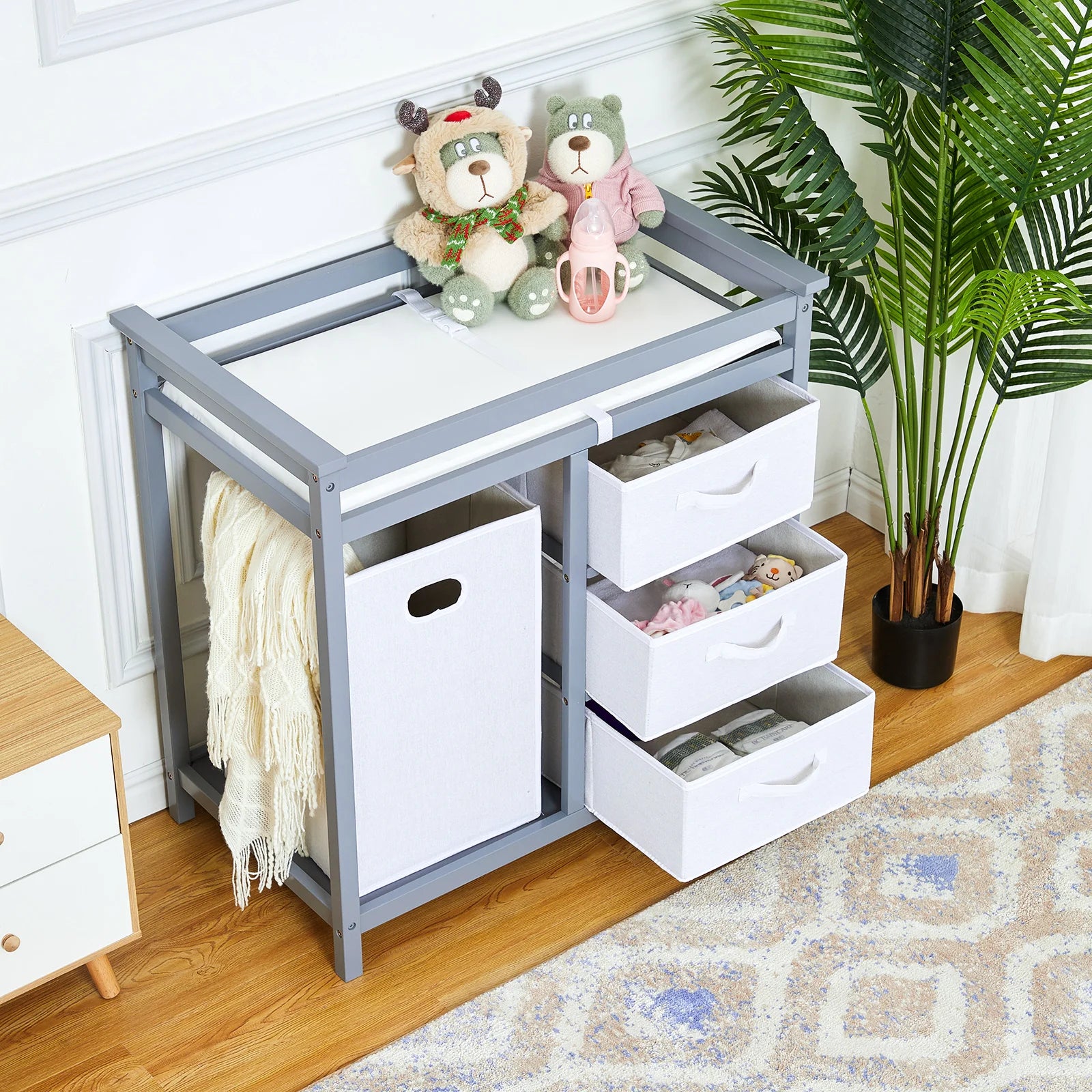 Wooden Baby Changing Table