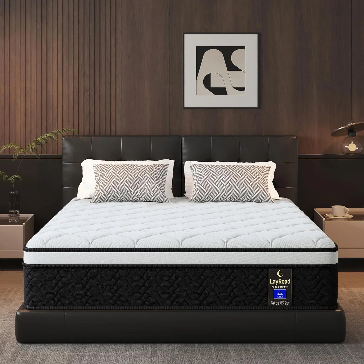 Memory foam mattress Twin-Full-Queen-King Boxed Mattress Medium Firmness