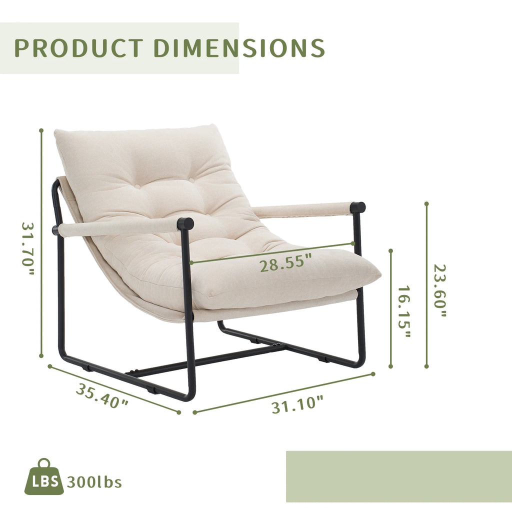 Upholstered Living Room Armchair