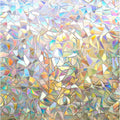 Window Privacy Film Rainbow Vinyl Stained Glass Decals