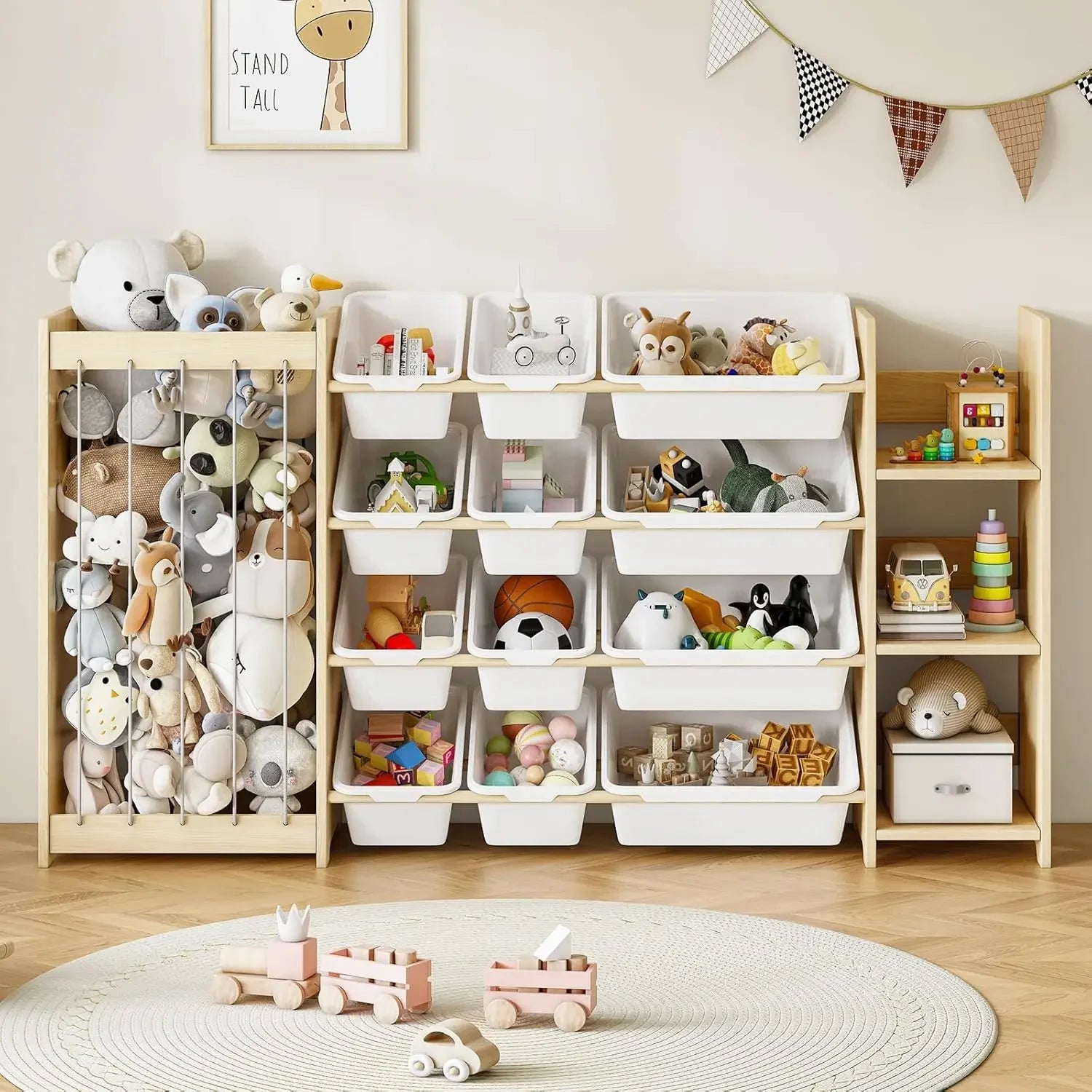 3-in-1 Toy Storage Organizer
