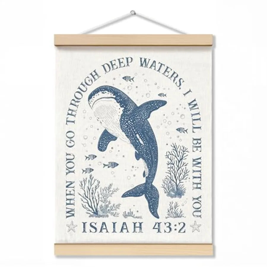 Whale Shark Christian Wall Decor