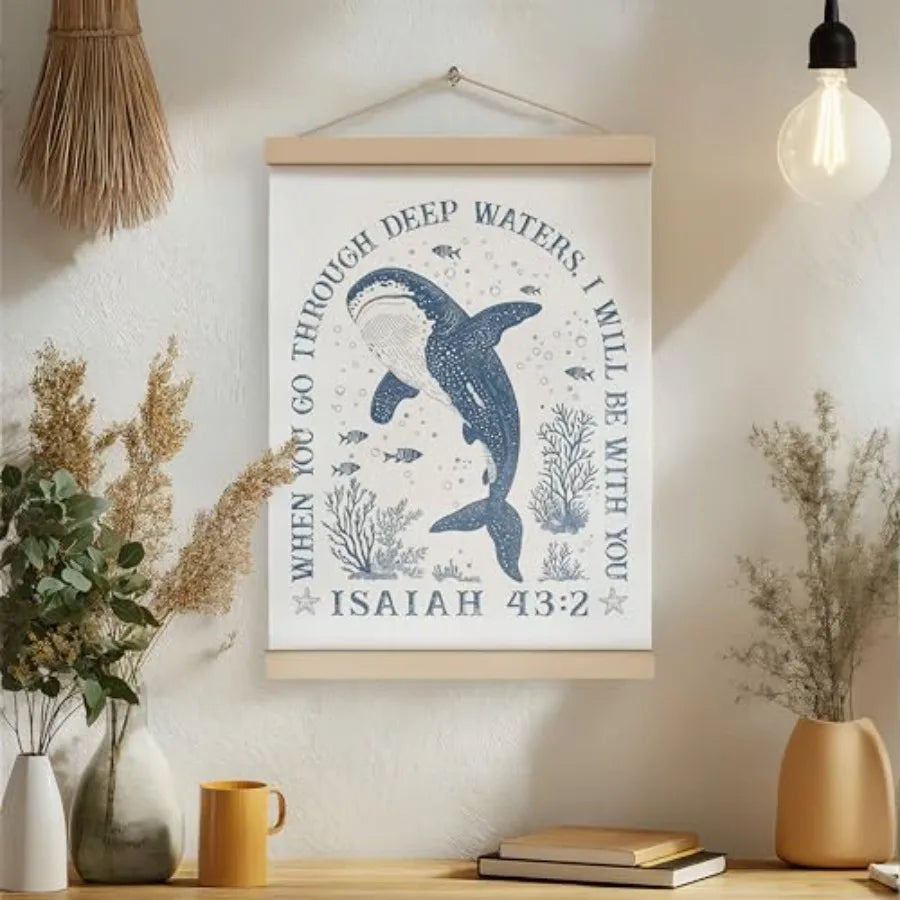 Whale Shark Christian Wall Decor