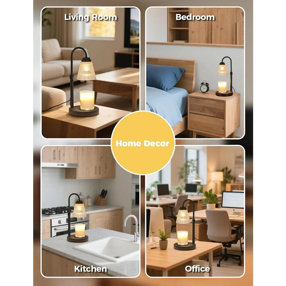 Candle Warmer Lamp with Timer Dimmer