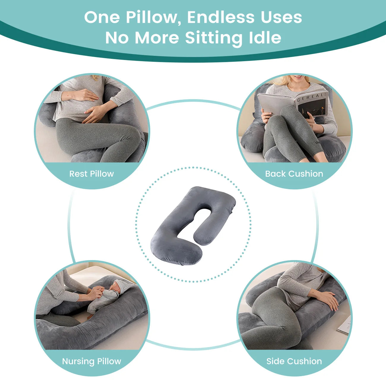 G-Shape Maternity Pillow