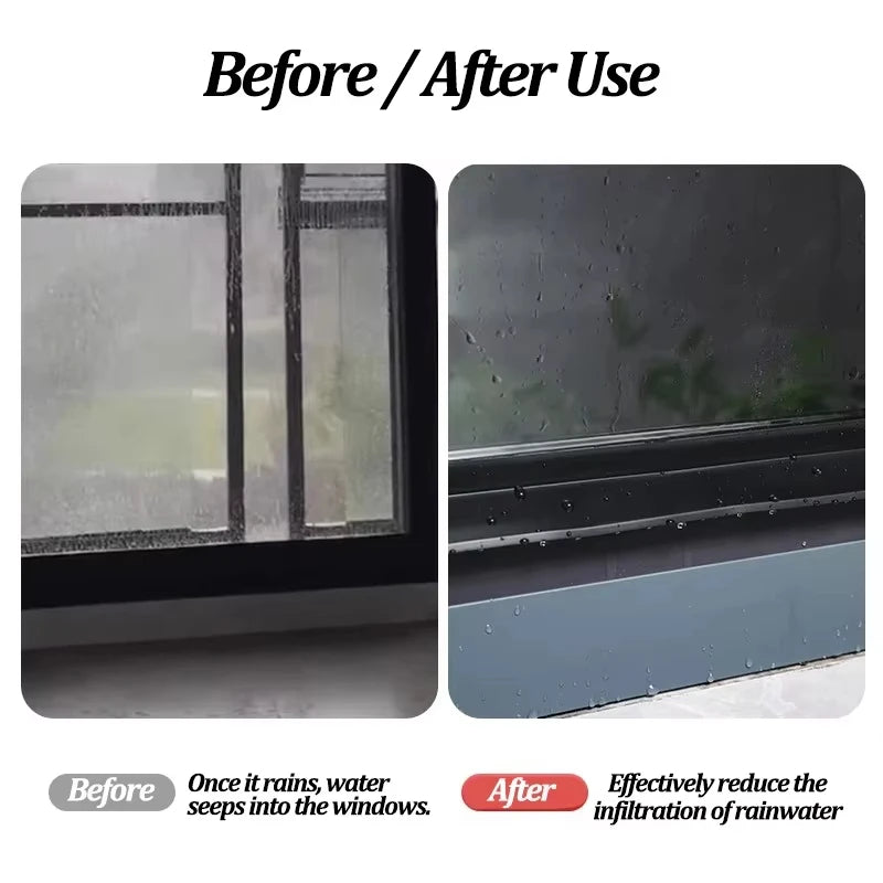Window Water Blocking-Sealing Weatherstrip